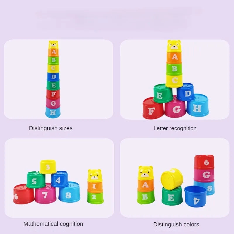 Criança Resposta Cerebral Batalha Dobrar Copo Mão Velocidade Competição Dobrar Copo Criança Jogo de Empilhar Educação Infantil Quebra-cabeça Trem Jogos de Tabuleiro Brinquedo