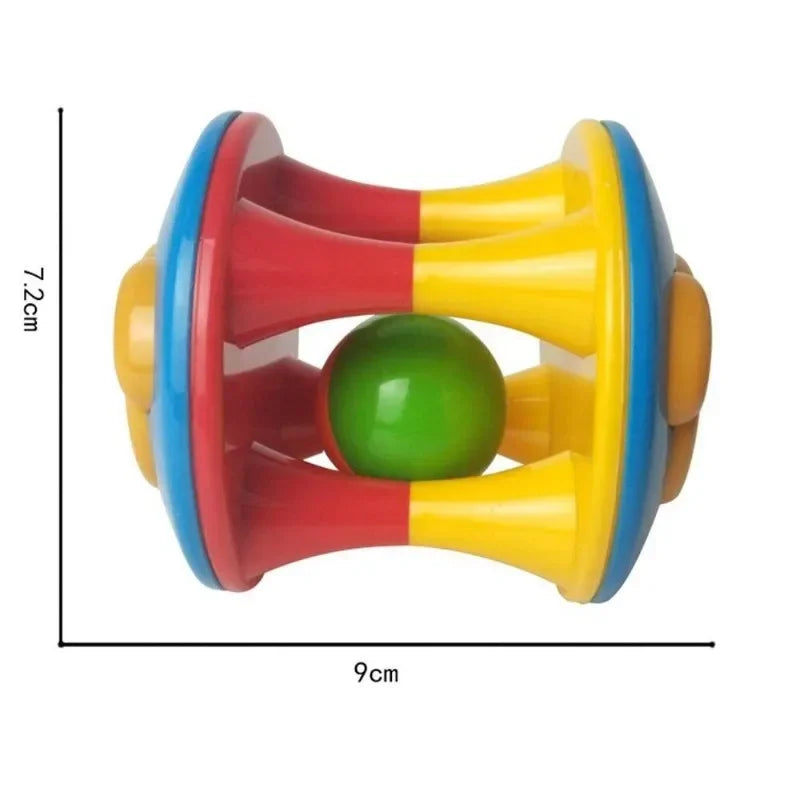 Brinquedos para bebês para crianças Animal Bola Urso de duas cabeças Sinos Móbile Chocalho Infantil Desenvolver Inteligência